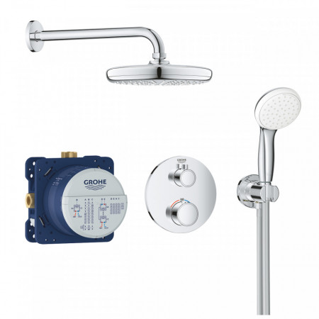 34727000 Set de dus incastrat Grohe Grohtherm Perfect Tempesta 210