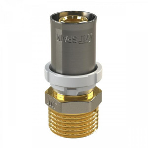 Racord sertizare HEKO/MT alama filet exterior