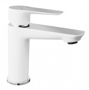 Baterie lavoar Ferro Adore White alb- crom