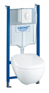 grohe skate air alb alpin cu rezervor si vas wc 