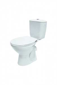 Set wc stativ compact Cersanit President cu rezervor si capac