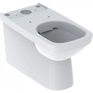 Vas WC stativ pentru rezervoare pe vas, lipit de perete - Geberit Selnova Square Rimfree