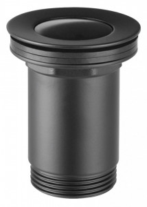 Ventil click-clack D1 1/4” Ferro, negru