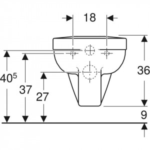 Vas Wc Suspendat Geberit Selnova Comfort Square