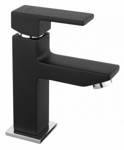 Baterie pentru lavoar Zicco Black Ferro, negru