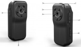 Mini hd sport kamera 1080p minikamera