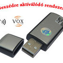 USB hangrögzítő, diktafon (Hangra aktiválódó)