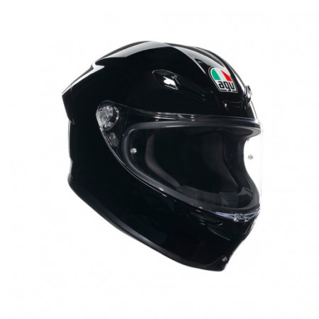 CASCĂ AGV K6 S E2206 MPLK NEGRU LUCIOS