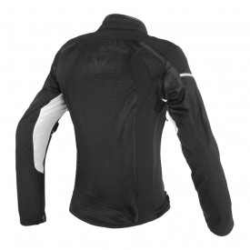 GEACĂ DAINESE AIR FRAME D1 LADY TEX NEGRU/ALB