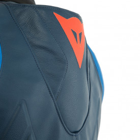 GEACĂ DE PIELE DAINESE SUPER RACE NEGRU IRIS