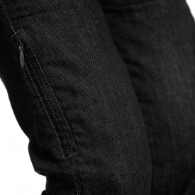 PANTALONI DAINESE DENIM SLIM LADY TEX NEGRU