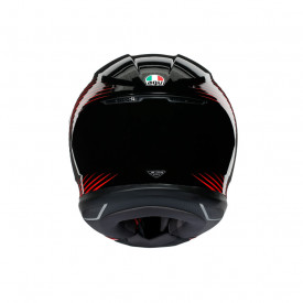 CASCĂ AGV K6 E2205 MULTI - RUSH BLACK/RED