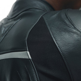 GEACĂ DE PIELE DAINESE RACING 4 NEGRU