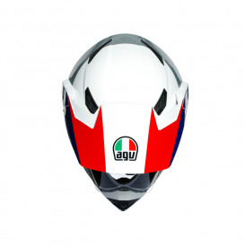 CASCĂ AGV AX9 E2205 MULTI MPLK ATLANTE WHITE/BLUE/RED