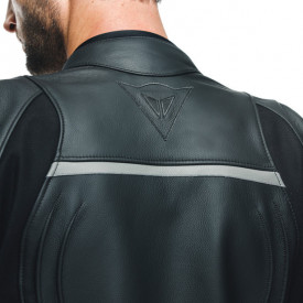 GEACĂ DE PIELE DAINESE RACING 4 NEGRU-ROȘU