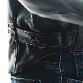 GEACĂ DE PIELE DAINESE RACING 4 NEGRU