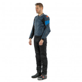 GEACĂ DE PIELE DAINESE SUPER RACE NEGRU IRIS