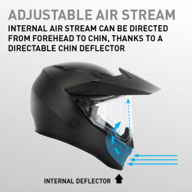 CASCĂ AGV AX9 E2205 MULTI MPLK ANTA II NORTH BLK/WHI/CYAN ML