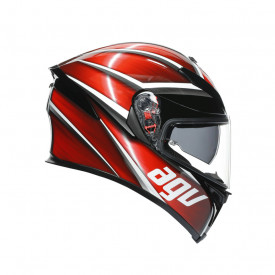CASCĂ AGV K5 S E2205 MULTI- TEMPEST BLACK/RED