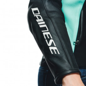 GEACĂ DE PIELE DAINESE RACING 4 LADY ALBASTRU AQUA