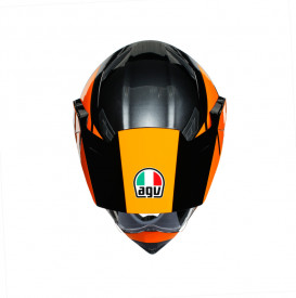 CASCĂ AGV AX9 E2205 MULTI MPLK TRAIL GUNMETAL/ORANGE