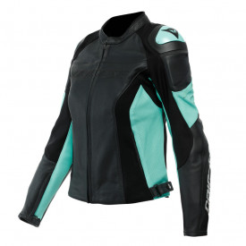 GEACĂ DE PIELE DAINESE RACING 4 LADY ALBASTRU AQUA