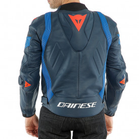 GEACĂ DE PIELE DAINESE SUPER RACE NEGRU IRIS