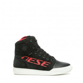 PANTOFI DAINESE YORK D-WP DARK-CARBON/RED