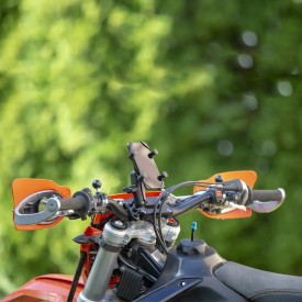RAM® X-Grip® Phone Mount with Handlebar U-Bolt Base - Medium