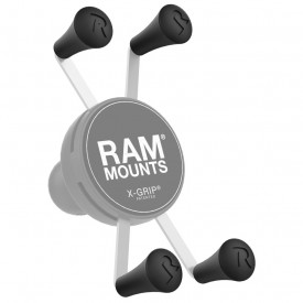 RAM® X-Grip® Rubber Cap 4-Pack Replacement