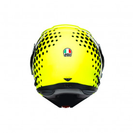 CASCĂ AGV COMPACT ST E2205 MULTI PLK DETROIT YELLOW FLUO/BLK