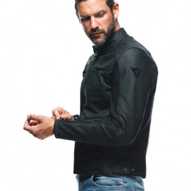 GEACĂ DAINESE DE PIELE RAZON 2 NEGRU