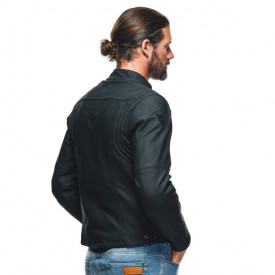 GEACĂ DAINESE DE PIELE RAZON 2 NEGRU