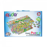 Puzzle cu Piese Mari cu Dinozauri