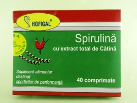 Spirulina cu extract total de catina HOFIGAL