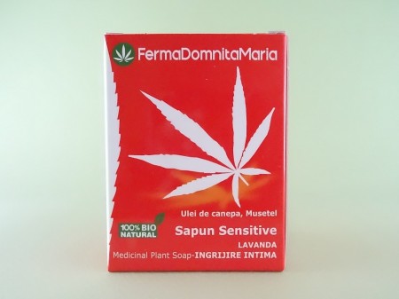 Sapun Sensitive Lavanda Ingrijire Intima FERMA DOMNITA MARIA