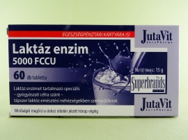 Enzima lactaza 5000 FCCU JUTAVIT