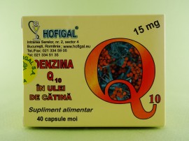 Coenzima Q10 în ulei de catina 15 mg  HOFIGAL