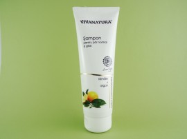 Sampon pentru par normal si gras cu lamaie si argan VIVANATURA