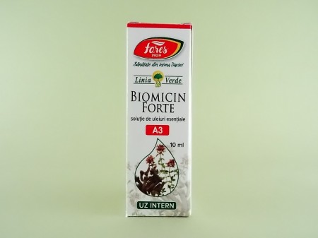 Biomicin forte solutie de uleiuri esentiale FARES