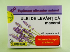 Uleiul de levantica macerat HOFIGAL