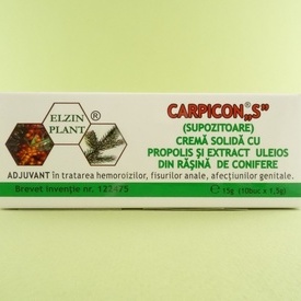 Carpicon S ELZIN PLANT (10 supozitoare x 1,5 g)