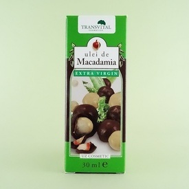 Ulei de Macadamia extra virgin TRANSVITAL COSMETICS (30 ml)