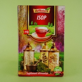 Ceai isop ADNATURA (50 g)