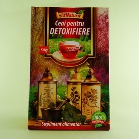 Ceai pentru detoxifiere ADNATURA (50 g)