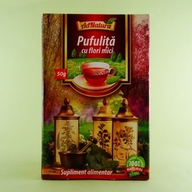 Ceai pufulita cu flori mici  ADNATURA (50 g)