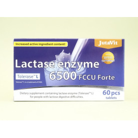 Enzima lactaza 6500 FCCU Forte JUVA PHARMA Kft. (60 tablete)