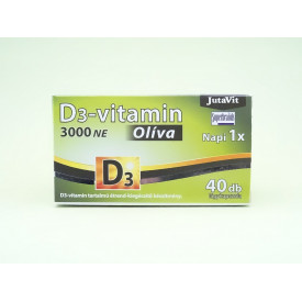 Vitamina D3 3000 NE Oliva JutaVit JUVA PHARMA Kft. (40 capsule moi)