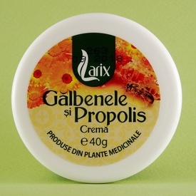Crema de galbenele si propolis LARIX (40 g)
