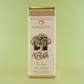 Ulei de argan bio Longevita  SOLARIS (30 ml)